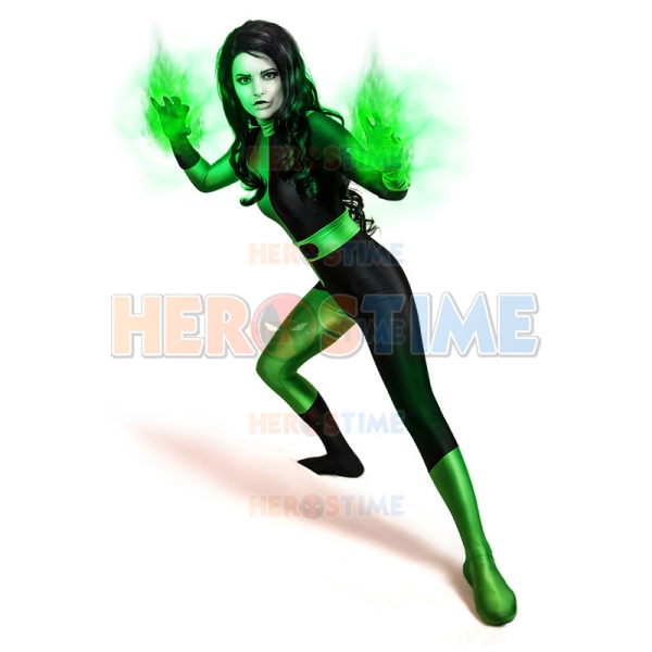 Shego Of Kim Possible Female Super Villain Costume